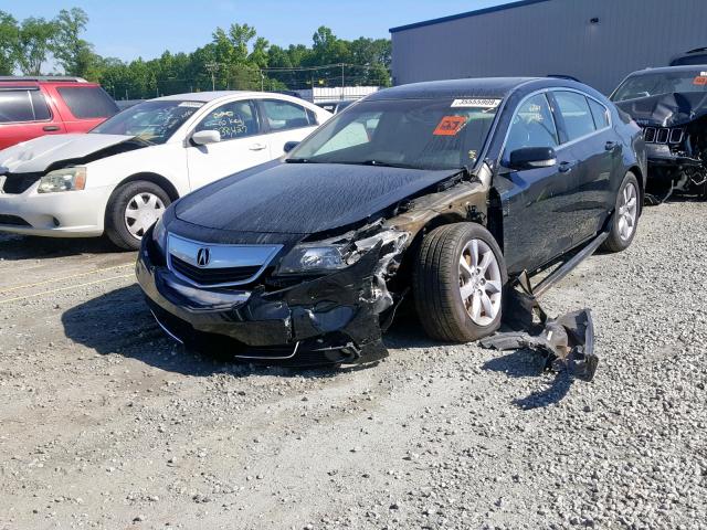 19UUA8F50EA001216 - 2014 ACURA TL TECH BLACK photo 2