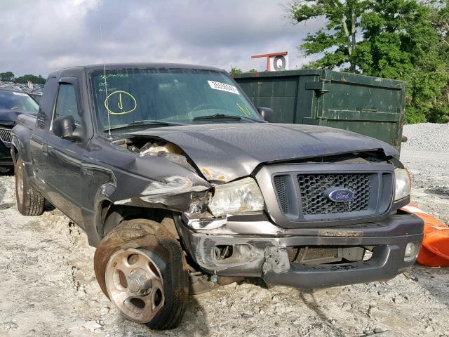 1FTYR44UX4PA85357 - 2004 FORD RANGER SUP GRAY photo 1