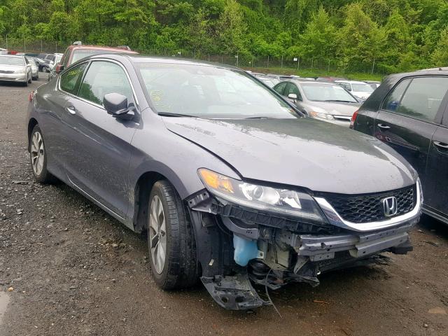 1HGCT1B85EA005534 - 2014 HONDA ACCORD EXL GRAY photo 1