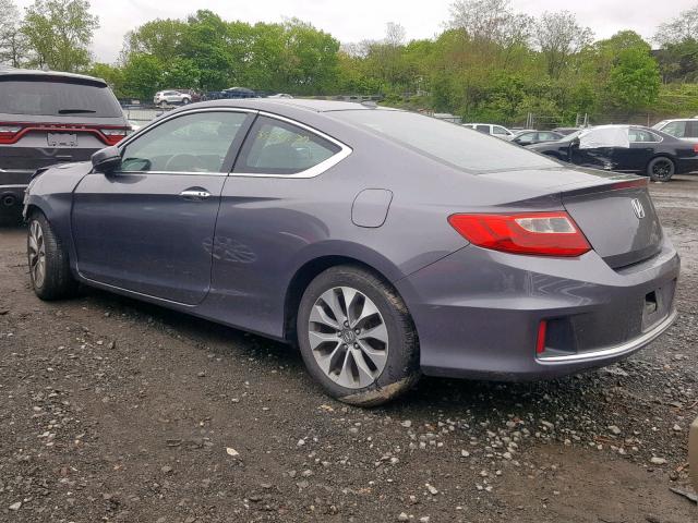 1HGCT1B85EA005534 - 2014 HONDA ACCORD EXL GRAY photo 3