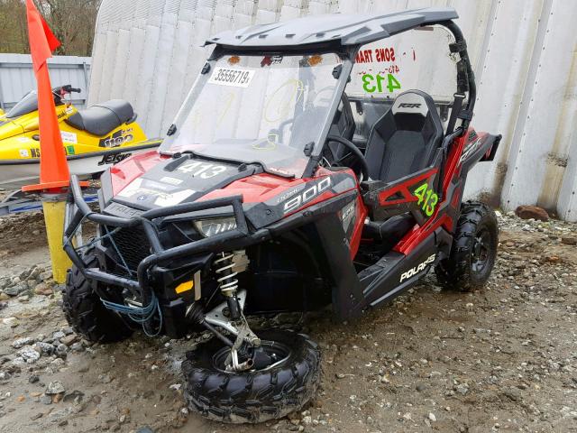 3NSVAE87XFF427051 - 2015 POLARIS RZR 900 EP RED photo 2