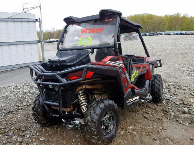 3NSVAE87XFF427051 - 2015 POLARIS RZR 900 EP RED photo 4