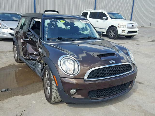 WMWMM33509TP90603 - 2009 MINI COOPER S C BROWN photo 1