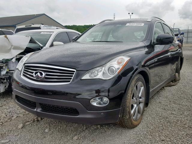 JN1AJ0HR8CM453626 - 2012 INFINITI EX35 BASE BLACK photo 2