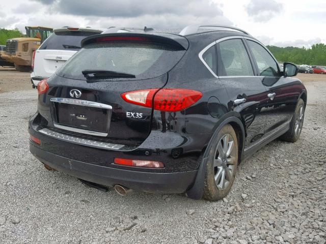 JN1AJ0HR8CM453626 - 2012 INFINITI EX35 BASE BLACK photo 4