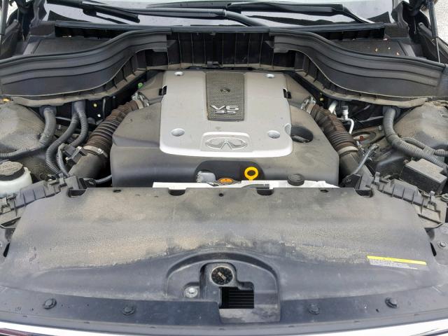 JN1AJ0HR8CM453626 - 2012 INFINITI EX35 BASE BLACK photo 7