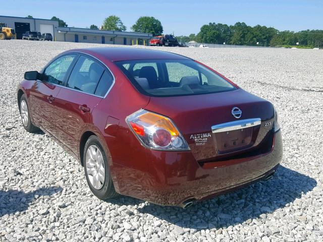 1N4AL2AP4BN472832 - 2011 NISSAN ALTIMA BAS MAROON photo 3