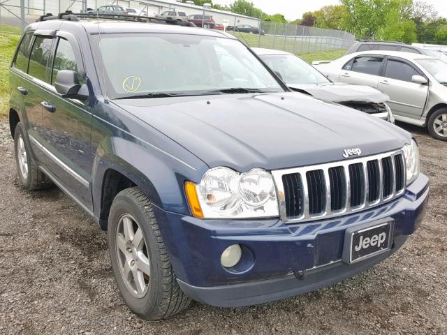 1J4HR58N85C575369 - 2005 JEEP GRAND CHER BLUE photo 1