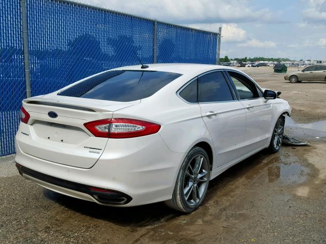 3FA6P0K90FR177924 - 2015 FORD FUSION TIT WHITE photo 4