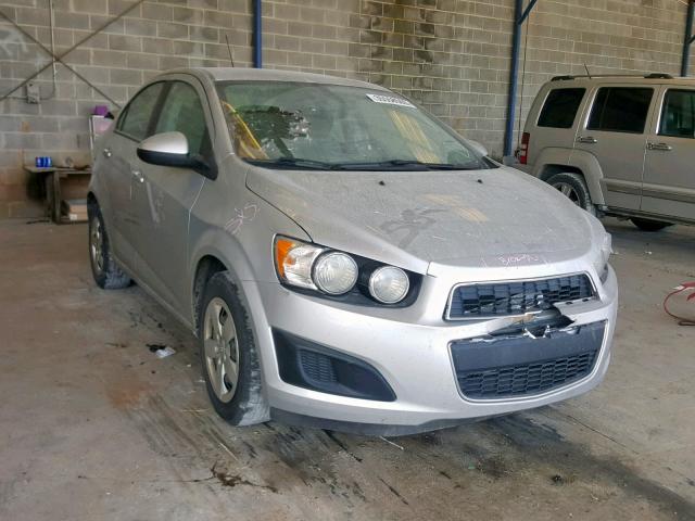 1G1JA5SH1G4101254 - 2016 CHEVROLET SONIC LS SILVER photo 1