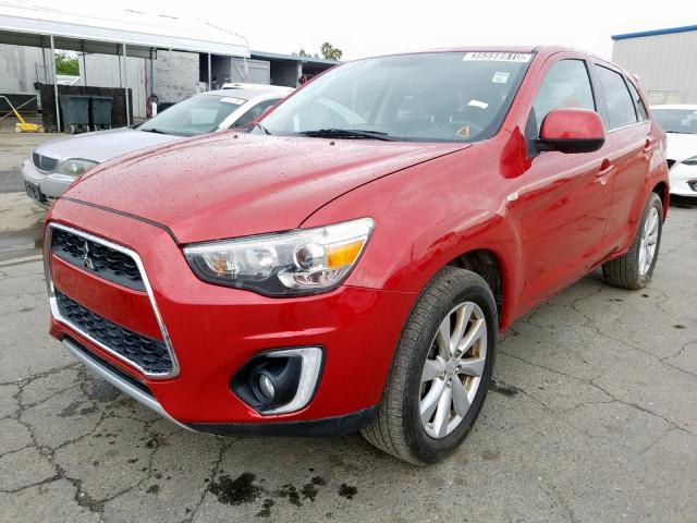 4A4AP4AU4FE006574 - 2015 MITSUBISHI OUTLANDER SPORT SE  photo 2