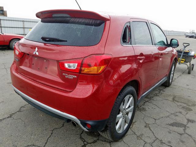 4A4AP4AU4FE006574 - 2015 MITSUBISHI OUTLANDER SPORT SE  photo 4