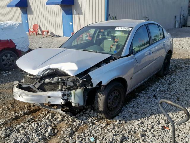 1G8AJ58F77Z200171 - 2007 SATURN ION LEVEL SILVER photo 2