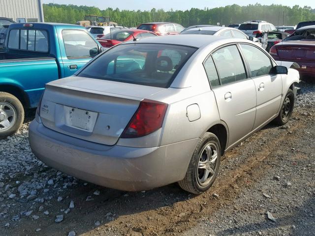 1G8AJ58F77Z200171 - 2007 SATURN ION LEVEL SILVER photo 4