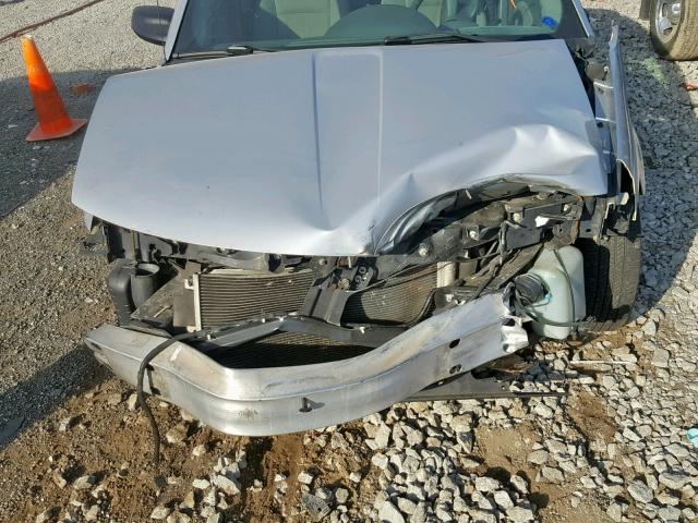 1G8AJ58F77Z200171 - 2007 SATURN ION LEVEL SILVER photo 7