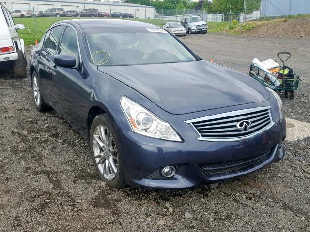 JN1CV6AR5CM975771 - 2012 INFINITI G37 BLUE photo 1