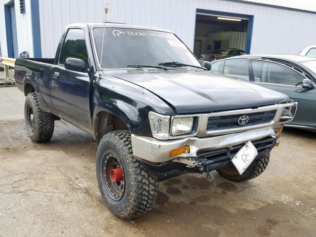 JT4RN01P2N0033304 - 1992 TOYOTA PICKUP 1/2 BLACK photo 1