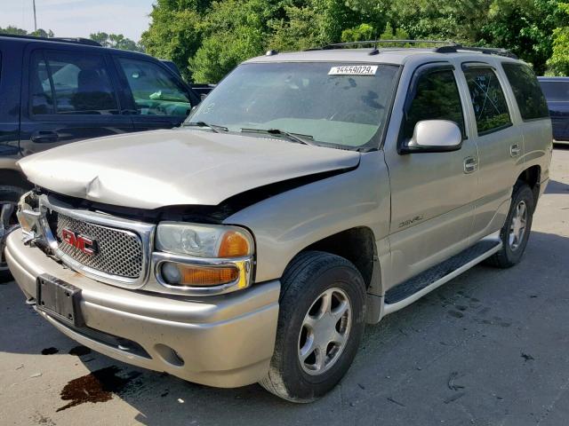 1GKEK63U14J119245 - 2004 GMC YUKON DENA TAN photo 2