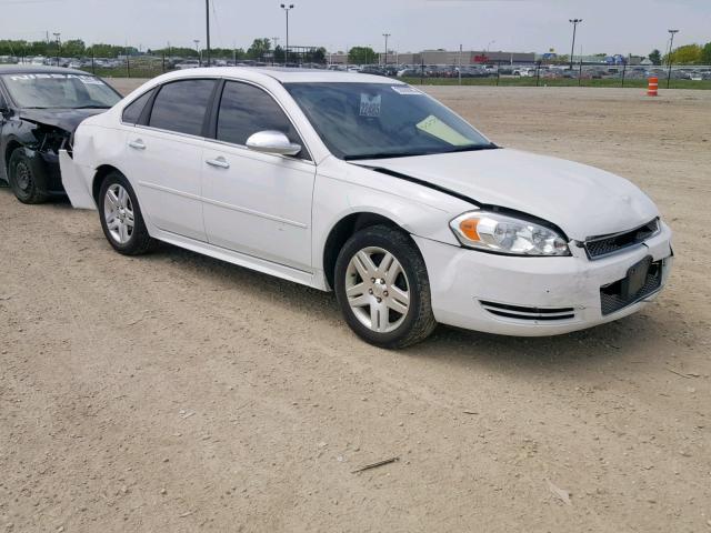 2G1WB5E30F1123744 - 2015 CHEVROLET IMPALA LIM WHITE photo 1