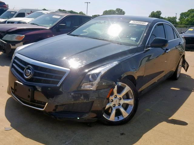 1G6AA5RA4D0123531 - 2013 CADILLAC ATS BLACK photo 2