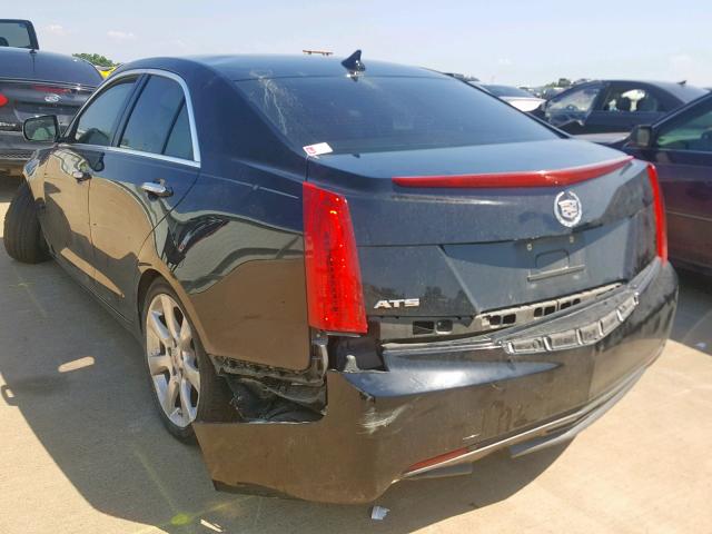 1G6AA5RA4D0123531 - 2013 CADILLAC ATS BLACK photo 3