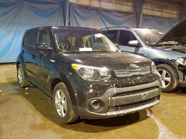 KNDJN2A25K7685334 - 2019 KIA SOUL BLACK photo 1