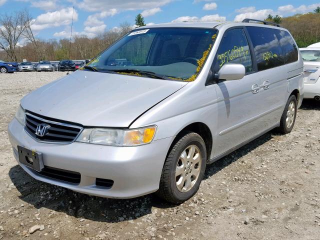 5FNRL18694B120822 - 2004 HONDA ODYSSEY EX SILVER photo 2