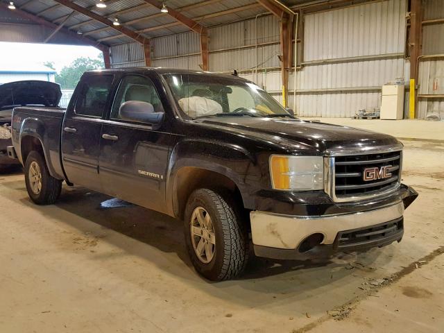 3GTEK13MX7G504825 - 2007 GMC NEW SIERRA BLACK photo 1