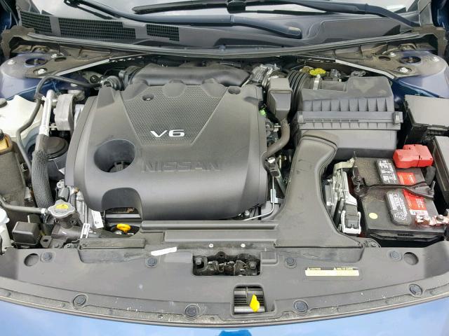 1N4AA6AP2GC378030 - 2016 NISSAN MAXIMA 3.5 BLUE photo 7