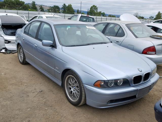 WBADT63402CH96342 - 2002 BMW 530 I AUTO BLUE photo 1