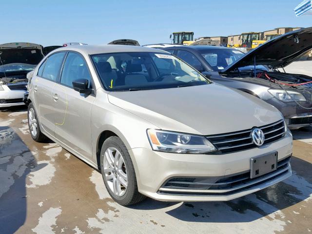 3VW2K7AJ4FM238844 - 2015 VOLKSWAGEN JETTA BASE GOLD photo 1