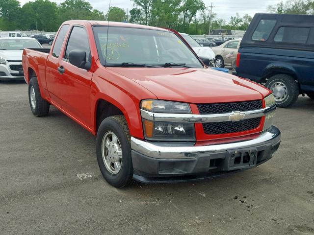 1GCCS196X48156705 - 2004 CHEVROLET COLORADO RED photo 1