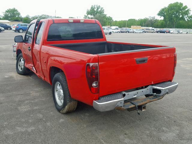 1GCCS196X48156705 - 2004 CHEVROLET COLORADO RED photo 3