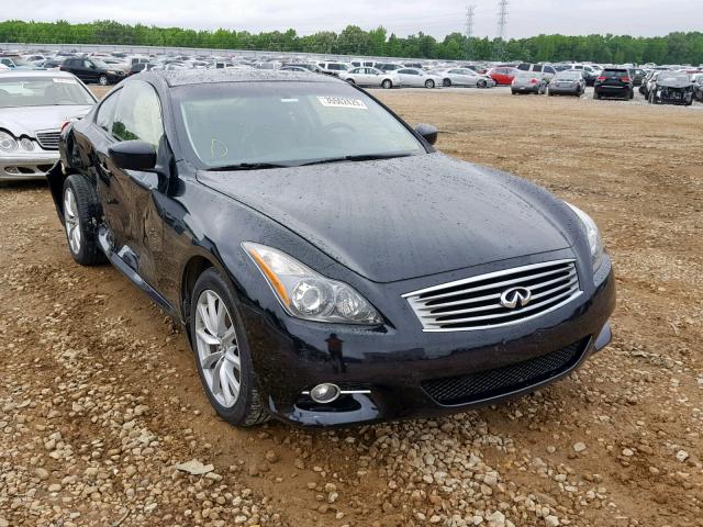 JN1CV6EL3DM981480 - 2013 INFINITI G37 BLACK photo 1