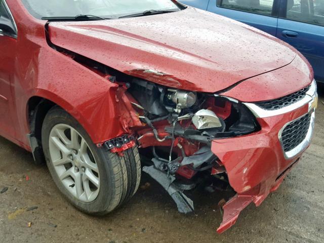 1G11C5SL4EF289588 - 2014 CHEVROLET MALIBU 1LT RED photo 10