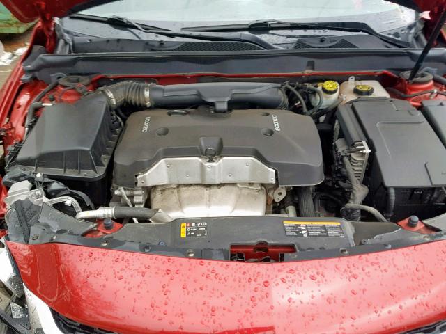 1G11C5SL4EF289588 - 2014 CHEVROLET MALIBU 1LT RED photo 7