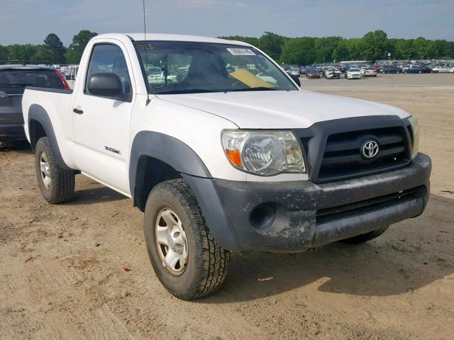 5TENX62N85Z112758 - 2005 TOYOTA TACOMA PRE WHITE photo 1