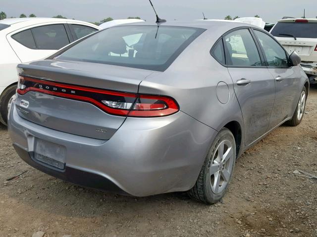 1C3CDFBB3FD279209 - 2015 DODGE DART SXT CHARCOAL photo 4