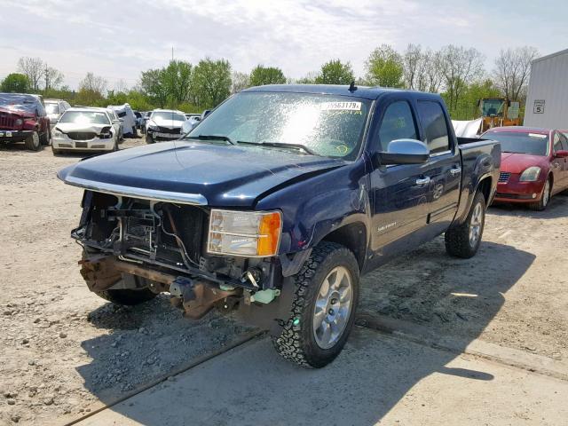 3GTRCVE03AG278540 - 2010 GMC SIERRA C15 BLUE photo 2