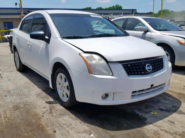 3N1AB61E18L619705 - 2008 NISSAN SENTRA 2.0 WHITE photo 1