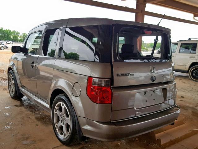 5J6YH18967L011821 - 2007 HONDA ELEMENT SC TAN photo 3