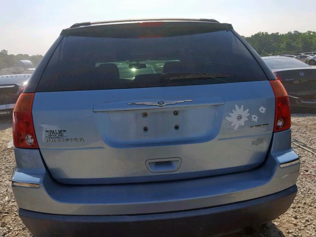 2C8GF68414R335673 - 2004 CHRYSLER PACIFICA BLUE photo 9