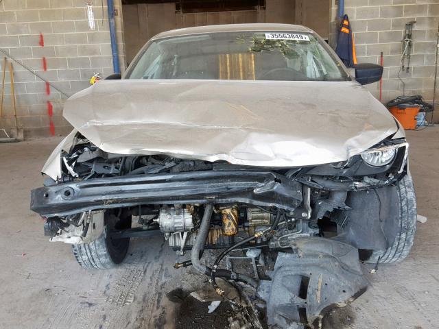 3VW2K7AJ0DM299055 - 2013 VOLKSWAGEN JETTA BASE GOLD photo 9