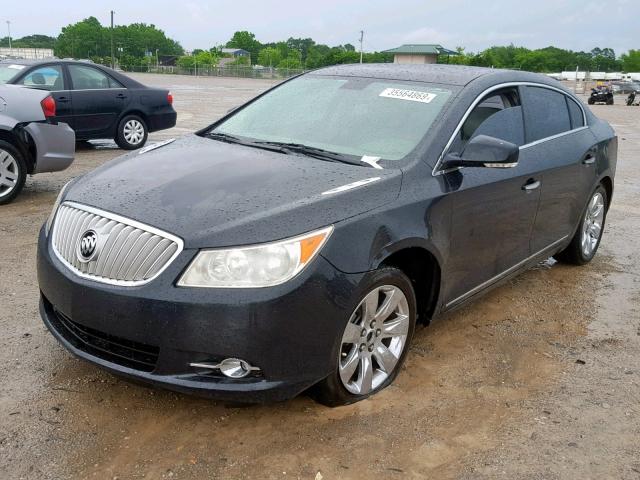 1G4GC5ED8BF235353 - 2011 BUICK LACROSSE C BLACK photo 2