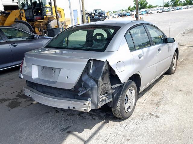 1G8AG52F95Z156761 - 2005 SATURN ION LEVEL SILVER photo 4