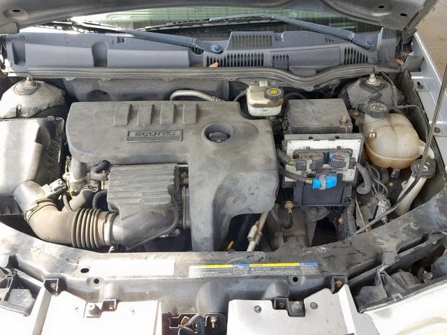 1G8AG52F95Z156761 - 2005 SATURN ION LEVEL SILVER photo 7