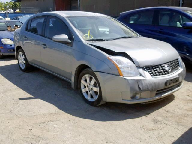 3N1AB61E48L709947 - 2008 NISSAN SENTRA 2.0 GRAY photo 1