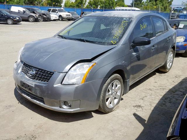 3N1AB61E48L709947 - 2008 NISSAN SENTRA 2.0 GRAY photo 2