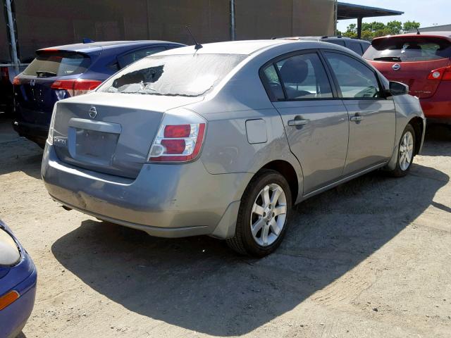 3N1AB61E48L709947 - 2008 NISSAN SENTRA 2.0 GRAY photo 4