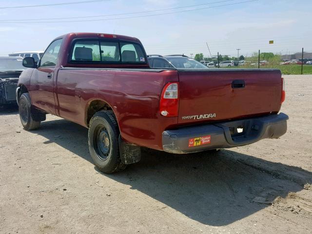 5TBJU32126S460467 - 2006 TOYOTA TUNDRA MAROON photo 3